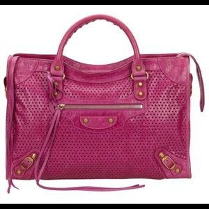 BALENCIAGA- Limited Edition Perforated Work Tote💕